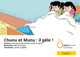Chunu et Munu : il gèle !
