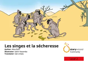 Les singes et la sécheresse