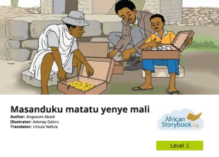 Masanduku matatu yenye mali