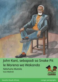 John Kani, sebapadi sa Snake Pit le Morena wa Wakanda
