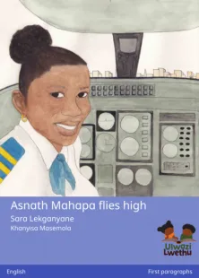 Asnath Mahapa flies high