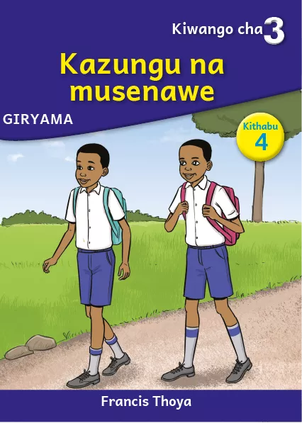 Cover thumbnail - Kazungu na musenawe (Level 3 Book 4)