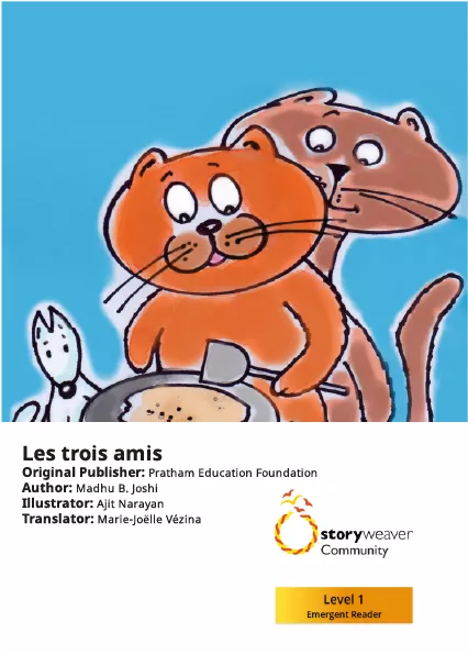 Cover thumbnail - Les trois amis