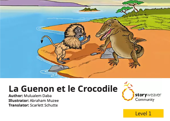 La Guenon et le Crocodile Cover thumbnail - La Guenon et le Crocodile