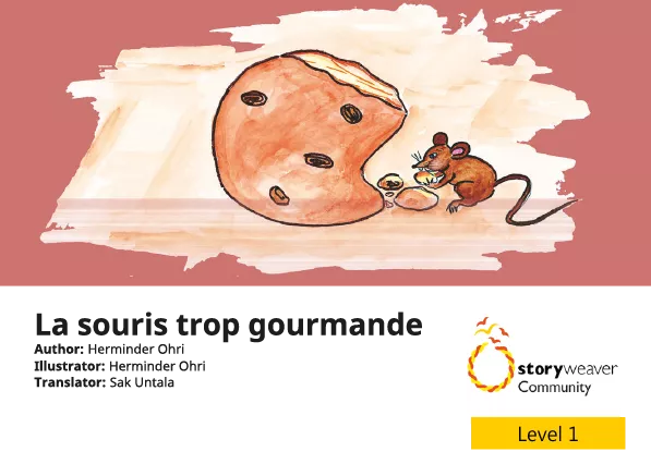 La souris trop gourmande Cover thumbnail - La souris trop gourmande