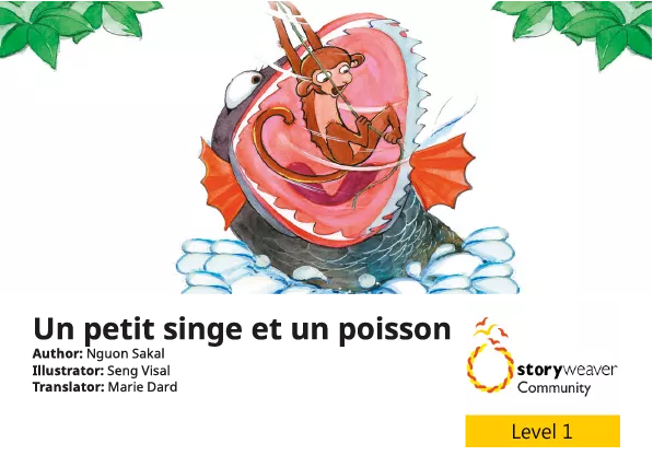Un petit singe et un poisson Cover thumbnail - Un petit singe et un poisson