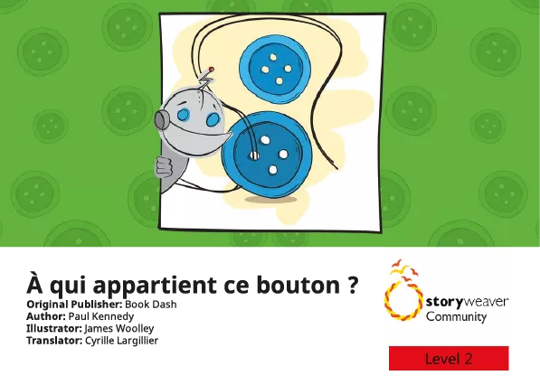 À qui appartient ce bouton ? Cover thumbnail - À qui appartient ce bouton ?