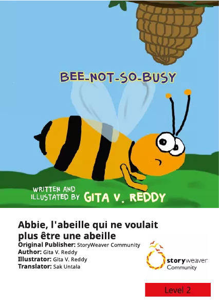 Abbie, l'abeille qui ne voulait plus être une abeille Cover thumbnail - Abbie, l'abeille qui ne voulait plus être une abeille