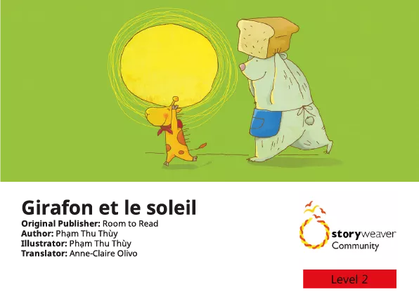 Girafon et le soleil Cover thumbnail - Girafon et le soleil