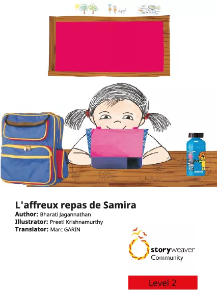 Cover thumbnail - L'affreux repas de Samira