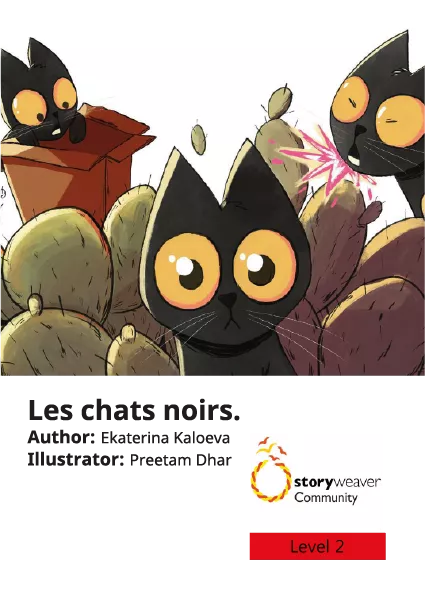 Les chats noirs. Cover thumbnail - Les chats noirs.