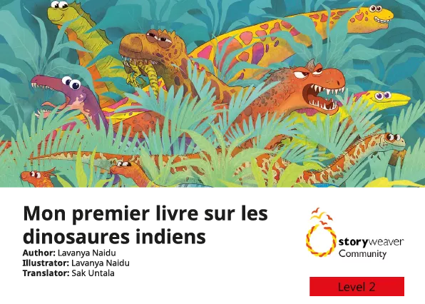 Mon premier livre sur les dinosaures indiens Cover thumbnail - Mon premier livre sur les dinosaures indiens
