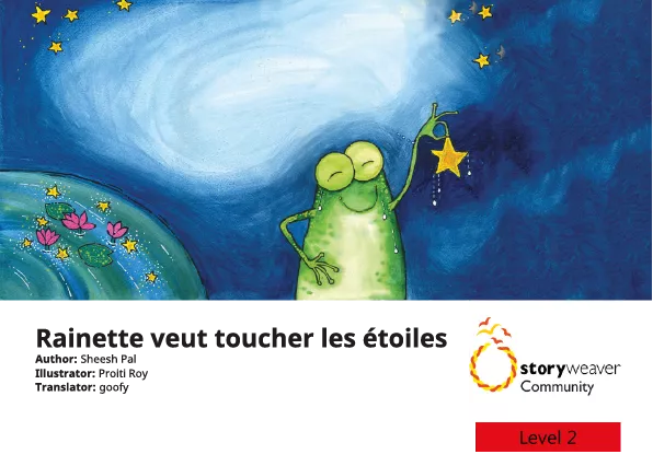 Rainette veut toucher les étoiles Cover thumbnail - Rainette veut toucher les étoiles