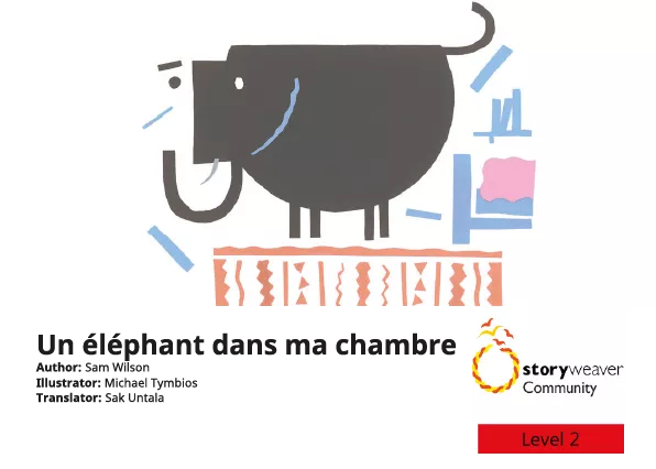 Cover thumbnail - Un éléphant dans ma chambre