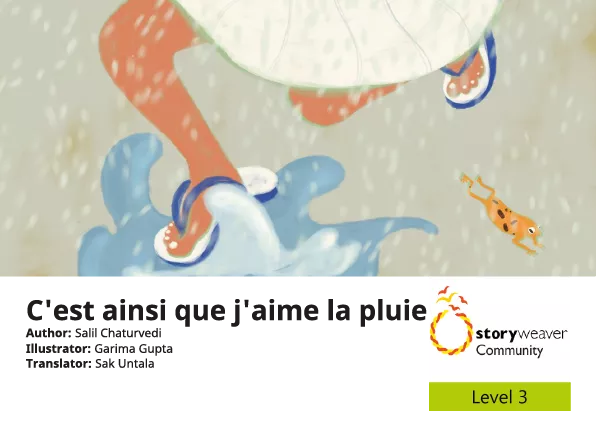 Cover thumbnail - C'est ainsi que j'aime la pluie