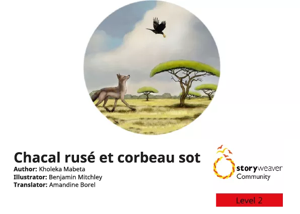 Chacal rusé et corbeau sot Cover thumbnail - Chacal rusé et corbeau sot