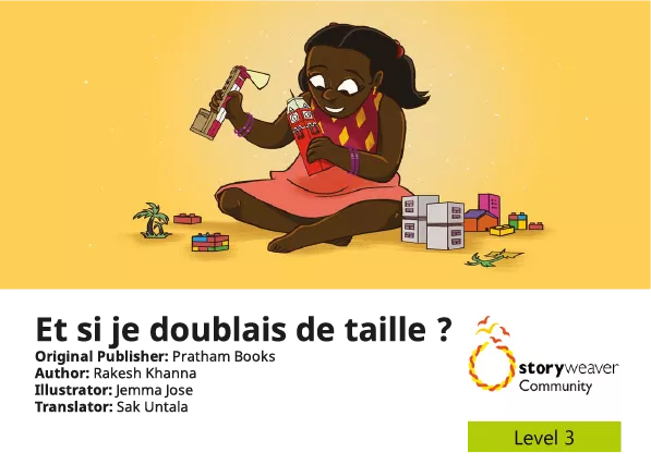 Et si je doublais de taille ? Cover thumbnail - Et si je doublais de taille ?