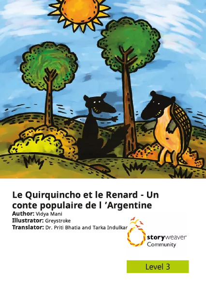 Le Quirquincho et le Renard - Un conte populaire de l ’Argentine Cover thumbnail - Le Quirquincho et le Renard - Un conte populaire de l ’Argentine