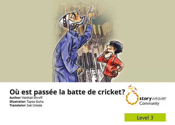 Où est passée la batte de cricket? Cover thumbnail - Où est passée la batte de cricket?