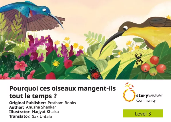 Cover thumbnail - Pourquoi ces oiseaux mangent-ils tout le temps ?