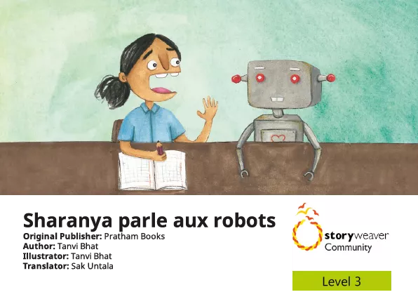 Cover thumbnail - Sharanya parle aux robots