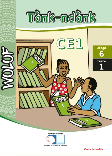 Tànk-ndànk CE1 Jéego 6 Téere 1 Cover thumbnail - Tànk-ndànk CE1 Jéego 6 Téere 1