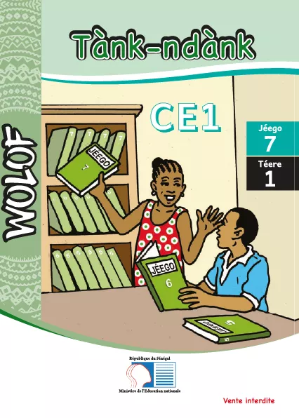 Tànk-ndànk CE1 Jéego 7 Téere 1 Cover thumbnail - Tànk-ndànk CE1 Jéego 7 Téere 1