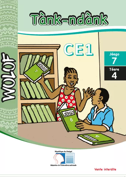 Cover thumbnail - Tànk-ndànk CE1 Jéego 7 Téere 4