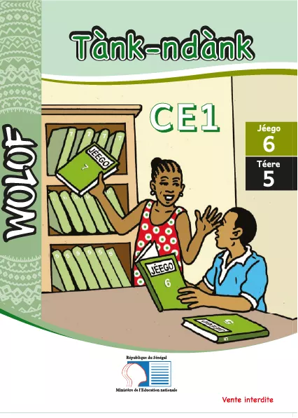 Tànk-ndànk CE1 Jéego 6 Téere 5 Cover thumbnail - Tànk-ndànk CE1 Jéego 6 Téere 5