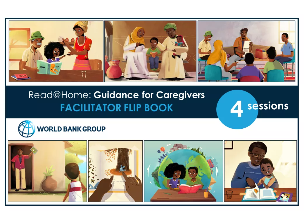 Guidance for Caregivers Facilitator: Flip Book - 4 Sessions (Version 1)