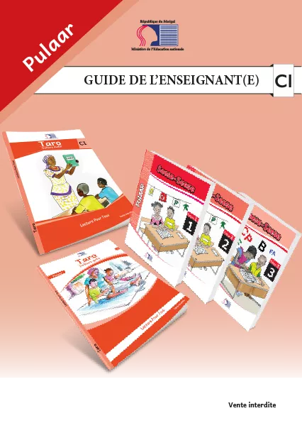 Cover thumbnail - Guide de l'enseignant(e) CI - Pulaar