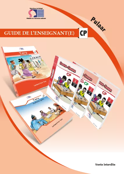 Guide de l'enseignant(e) CP - Pulaar Cover thumbnail - Guide de l'enseignant(e) CP - Pulaar