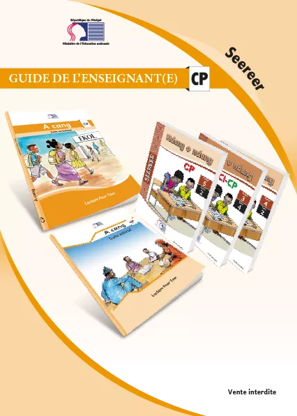 Cover thumbnail - Guide de l'enseignant(e) CP - Seereer