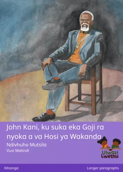 Cover thumbnail - John Kani, ku suka eka Goji ra nyoka a va Hosi ya Wakanda