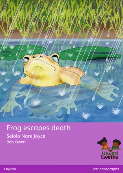 Cover thumbnail - Frog escapes death