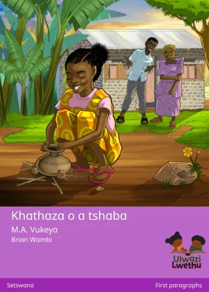 Khathaza o a tshaba Cover thumbnail - Khathaza o a tshaba