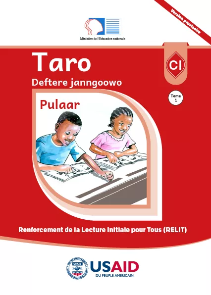 Taro CI - Deftere janngoowo - Pulaar - Tome 1 Cover thumbnail - Taro CI - Deftere janngoowo - Pulaar - Tome 1