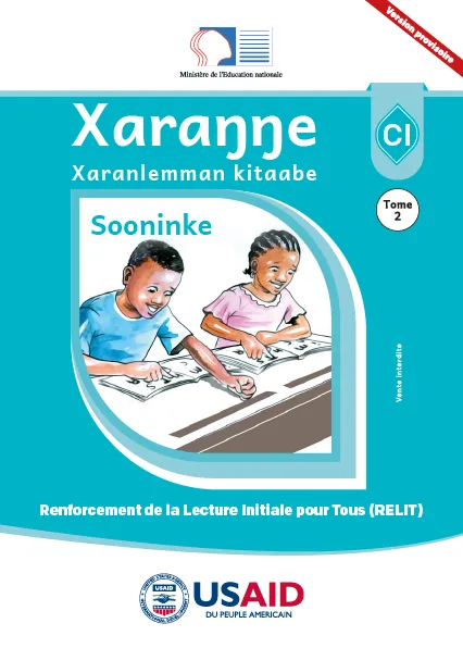 Xaraŋŋe CI - Xaranlemman kitaabe - Sooninke - Tome 2 Xaraŋŋe CI - Xaranlemman kitaabe - Sooninke - Tome 2